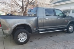 Truck Cab Dent Repaired