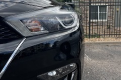 Vehicle Bumper Dent Before Repair